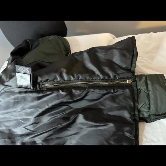 Members Only Puffer Jacket Army Green Size Small - Picture 6 of 6